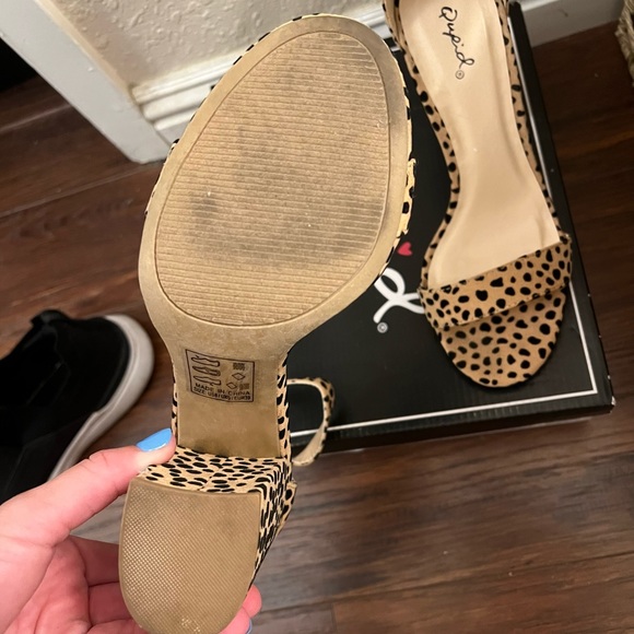 Qupid Lavish in Leopard Heels - Picture 5 of 5